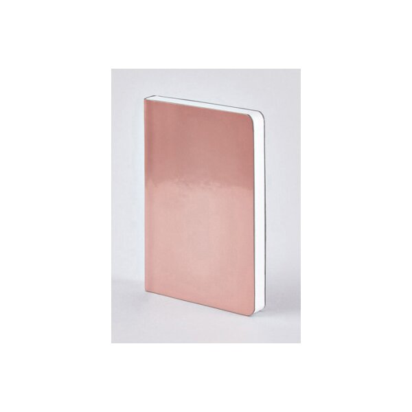 NUUNA Notizbuch SHINY STARLET A5 350053955 COSMO ROSE, dots 176 Blatt