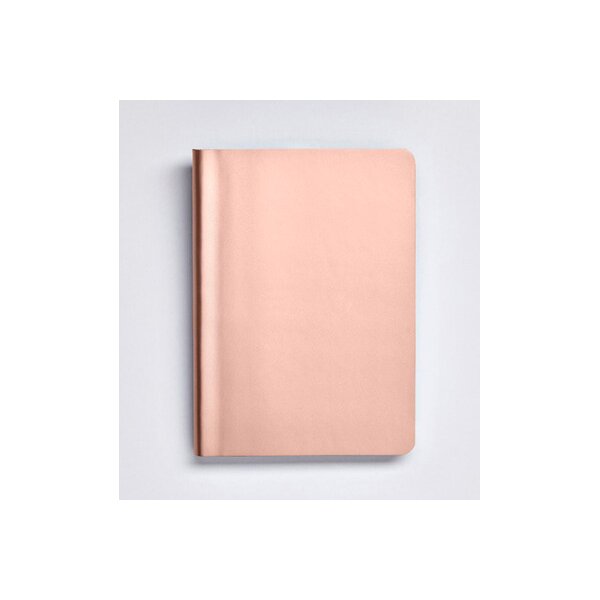 NUUNA Notizbuch SHINY STARLET A5 350053955 COSMO ROSE, dots 176 Blatt