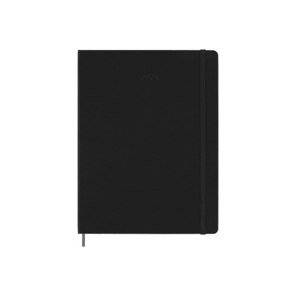 MOLESKINE Agenda Smart Weekly Pro 2027 SMDHB12PRO4Y27 1S/2P noir HC 19x25cm