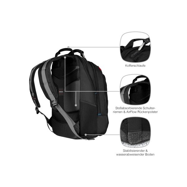 WENGER Carbon 17 Inch B-600637 Laptop Backpack