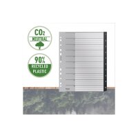 LEITZ Répertoire PP Recycle A4+ 1208-00-00 noir 1-10