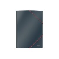 LEITZ Gummizugmappe Cosy A4 3002-00-89 grau, Karton