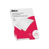 IBICO Pochettes à plastifier A5 627322 matt, 125my...