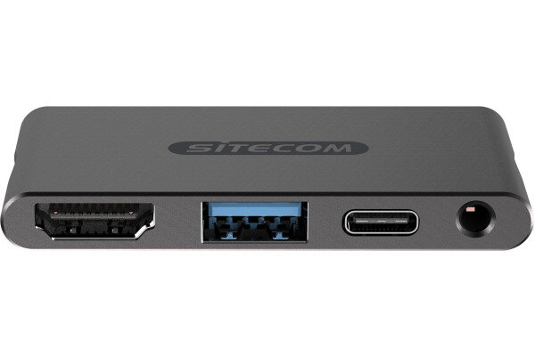 SITECOM USB-C Mulit-Port Mobile Adpt. CN-392 HDMI,USB-A, 3,5mm USB-C PD