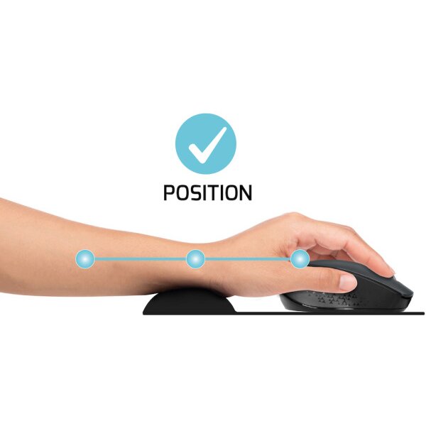 PORT Ergonomic Mouse Pad 900717 black