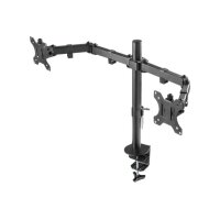 DELTACO Dual monitor desk arm GAM-040 13-32 inch screens