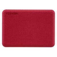 TOSHIBA HDD CANVIO Advance 4TB HDTCA40ER3CA USB 3.2 Gen 1, 2.5 inch red