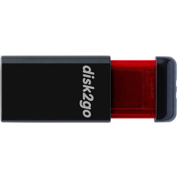 DISK2GO USB-Stick qlik edge 256GB 30006727 USB 3.1 red