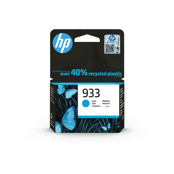 HP Cartouche dencre 933 cyan CN058AE OfficeJet 6700 Premium 330 p.