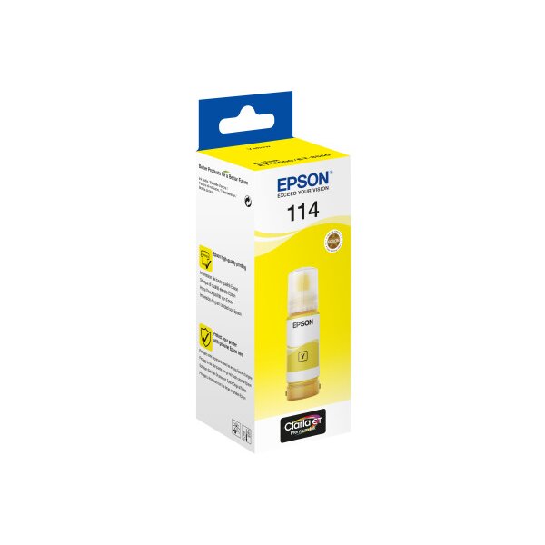 EPSON Bouteille dencre 114 yellow T07B440 EcoTank ET-8500 6200 pages