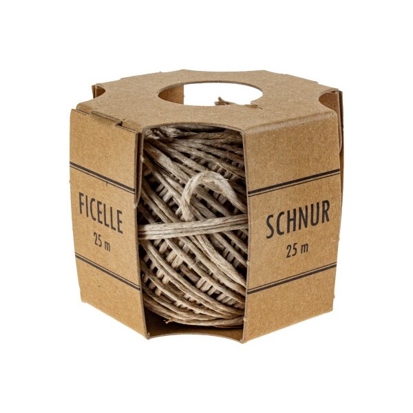 BAECHI Ficelle demballage chanvre 510005001 25m