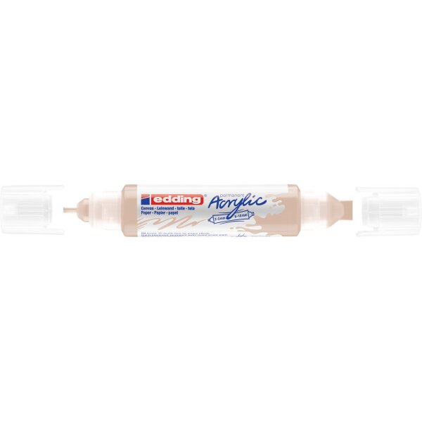 EDDING Acrylmarker 5400 double liner 5400-255 warm beige