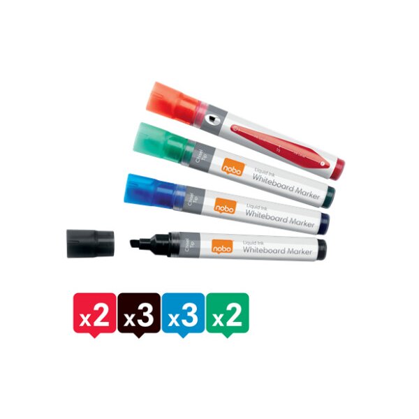 NOBO N-Marker Viscom 4mm 1915386 ass. 10 Stück