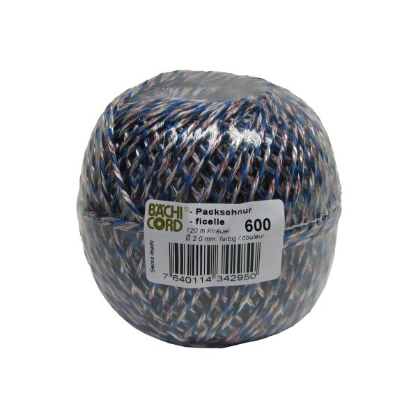 BAECHI Ficelle demballage recycling 110.06012 120m 2,0mm