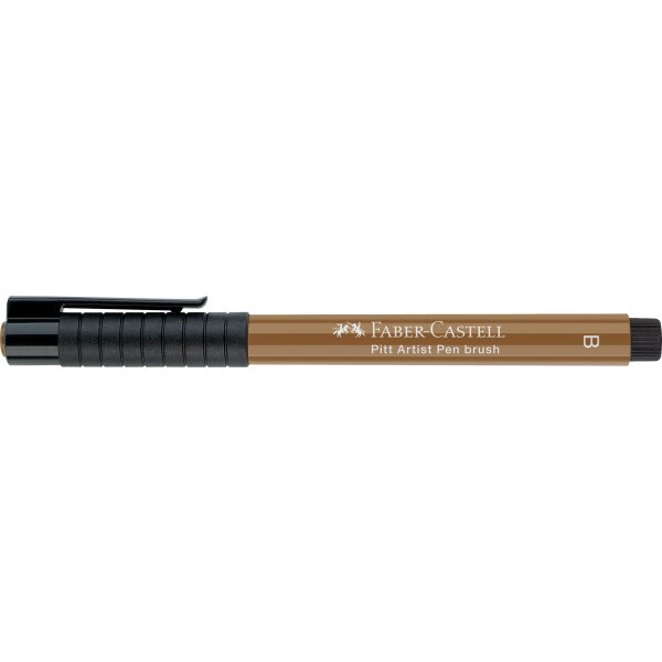 FABER-CASTELL Pitt Artist Pen Brush 2.5mm 167480 raw umber