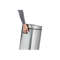 DURABLE Poubelle NO TOUCH 21lt 342223 touchless, acier...