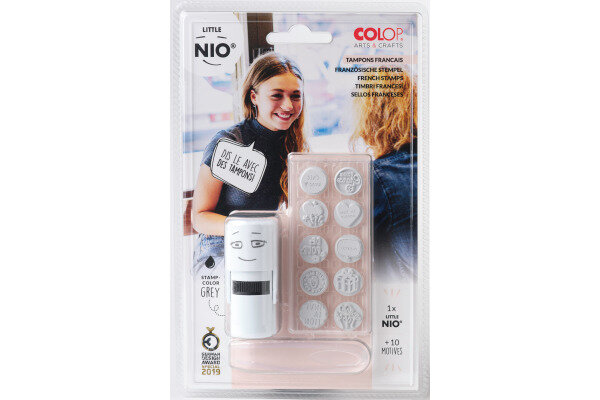 COLOP Tampon text 154848 Little NIO Handmade FR