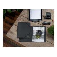 LEITZ Eckspannmappe Recycle A4 3908-00-95 schwarz, Karton