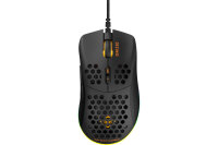DELTACO Lightweight Gaming Mouse,RGB GAM-108 black, DM210
