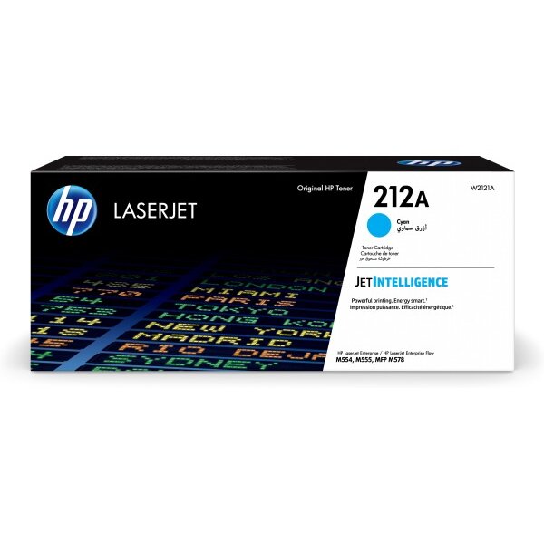 HP Toner-Modul 212A cyan W2121A CLJ Ent.M554/MFP M578 4500 S.