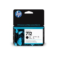 HP Cart. dencre 712 black 3ED70A DesignJet T230/250/630 38ml