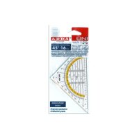 ARDA Geodreieck UNI 16cm GEO300SS transparent