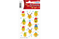 HERMA Sticker Weihnachten 15234 bunt 11 Stück 1 Blatt