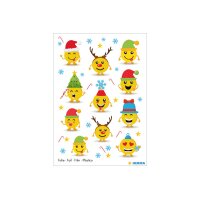 HERMA Sticker Weihnachten 15234 bunt 11 Stück/1 Blatt