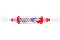 EDDING Acrylmarker 5400 double liner 5400-902 traffic red