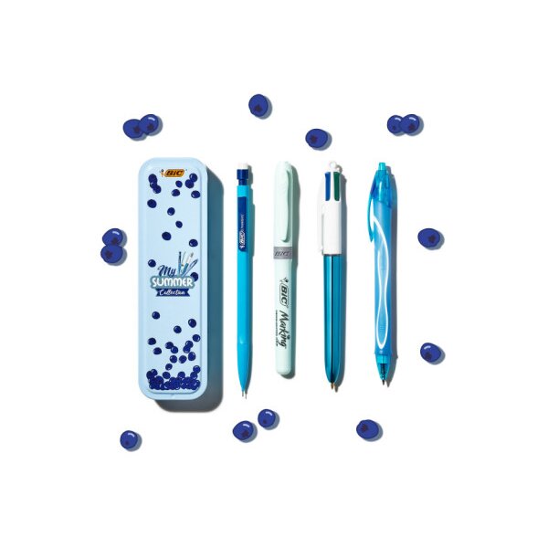 BIC Summer Metal Box 978217 blue 4 pcs.