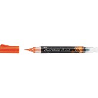 PENTEL Brushpen Dual Metallic XGFH-DF orange