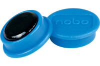 NOBO Aimant ronde 13mm 1915285 bleu 10 pcs.