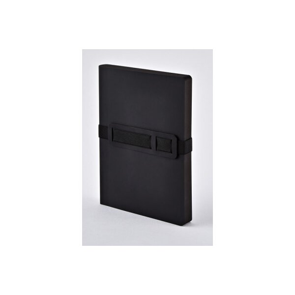 NUUNA Carnet Voyager A5 53504 Black,pointé,176 p.