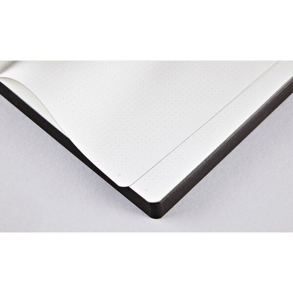 NUUNA Carnet Voyager A5 53504 Black,pointé,176 p.