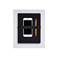 NUUNA Notizbuch Voyager A5 53504 Black,Punkte,176 S.