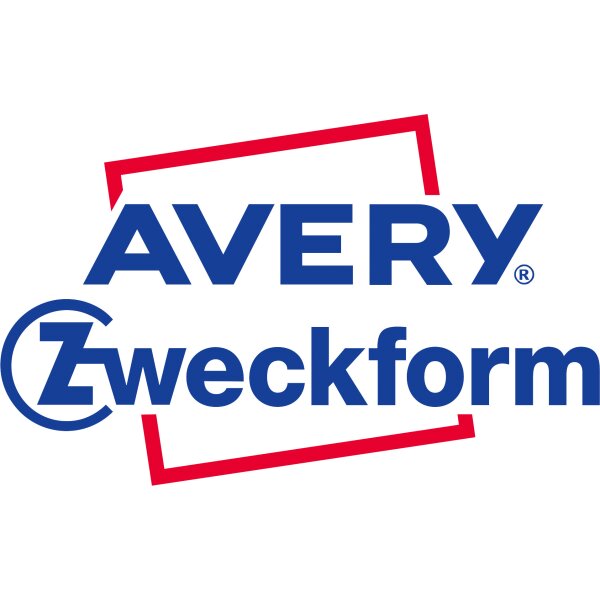AVERY ZWECKFORM Hinweis-Aufkleber DE 20cm 49404 Mundschutz 12 St&uuml;ck