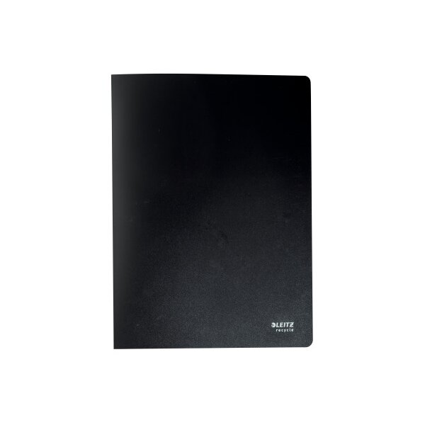 LEITZ Sichtbuch Recycle PP A4 4677-00-95 schwarz 40 Taschen