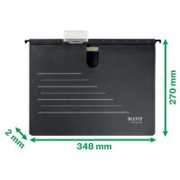 LEITZ Hängehefter Alpha Recycle A4 1920-00-95...