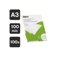 IBICO Pochettes à plastifier A3 627320 brillant,...