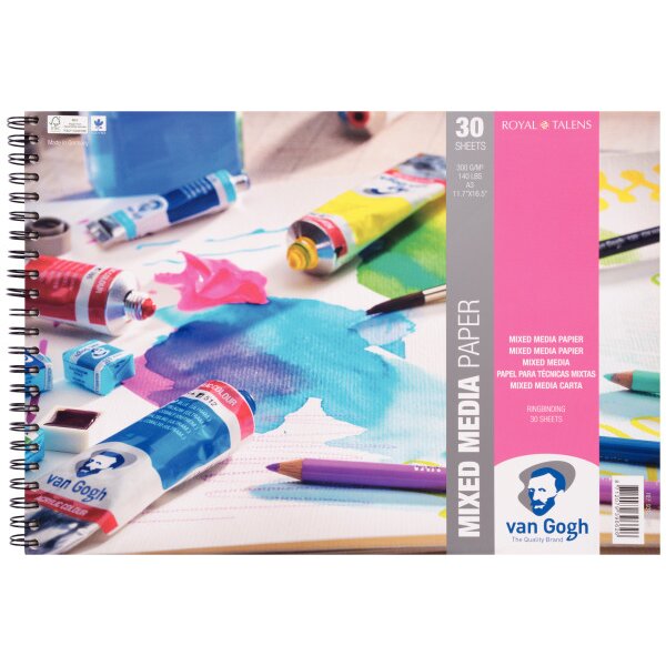 VAN GOGH MIX MED Papier A3 93120001 Mix Media FSCM80 30 Blatt