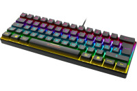 DELTACO TKL Gaming Keyboard mech RGB GAM-075-CH red...