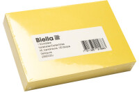 BIELLA Karteikarten blanko A6 23560020U gelb 100 Stück
