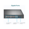 TP-LINK 18-Port Gigabit Rackmount TL-SG1218MP Switch with 16-Port PoE