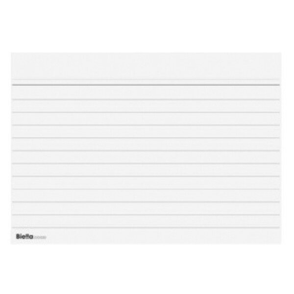 BIELLA Cartes-fiches ligné 30 A8 23008300U blanc 200 pcs.