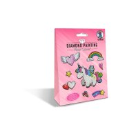 URSUS Diamond Sticker Unicorn 43500001 10x15cm 2 flls.