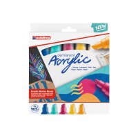 EDDING Acrylmarker 5000 5-10mm 5000-5S assortiert 5...
