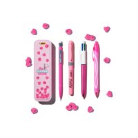 BIC Summer Metal Box 978219 pink 4 Stück