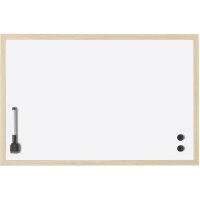 MAGNETOPLAN Whiteboard a. Cadre en bois 121927 Acier...