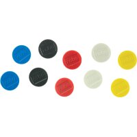 NOBO Aimant ronde 38mm 1915318 ass. 10 pcs.