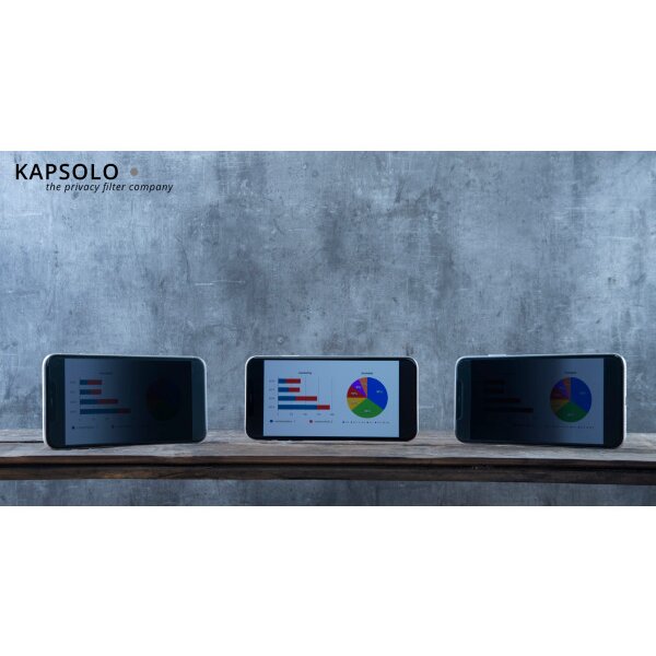 KAPSOLO Privacy Schutzglas KAP30293 Apple iPhone 8 Plus